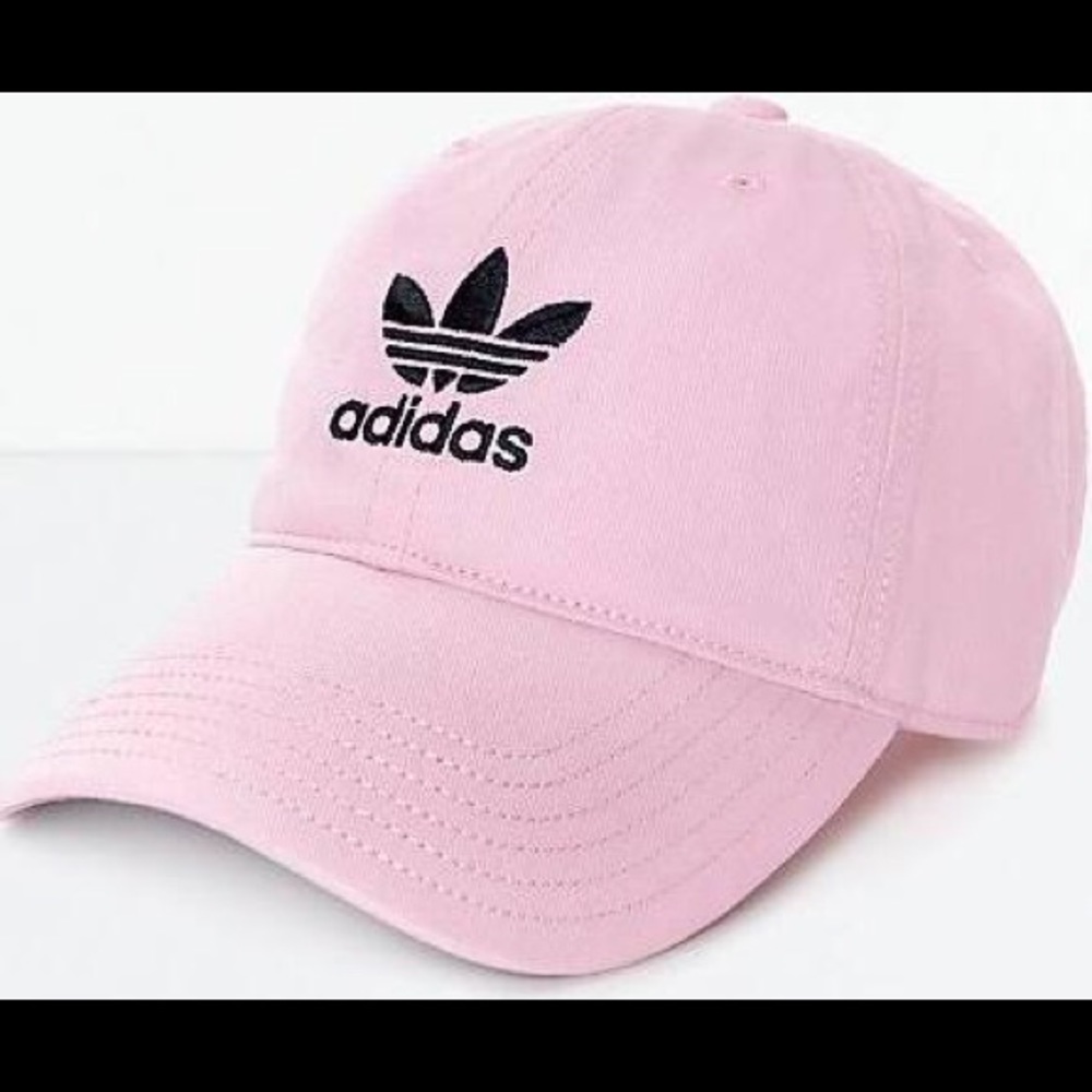 Light pink adidas “dad” hat. brand new.